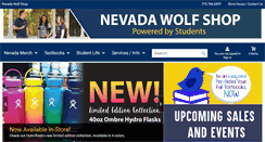 Desktop Screenshot of nevadawolfshop.com